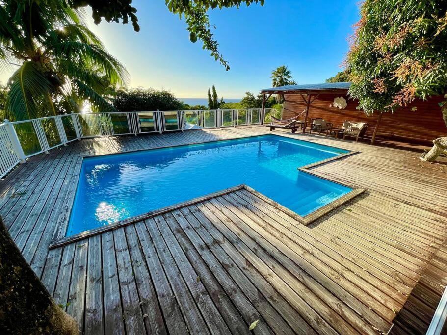 Bungalow Alnamaka : Vue Mer - Piscine - Plage A 5Mn Пуэнт-Нуар Экстерьер фото